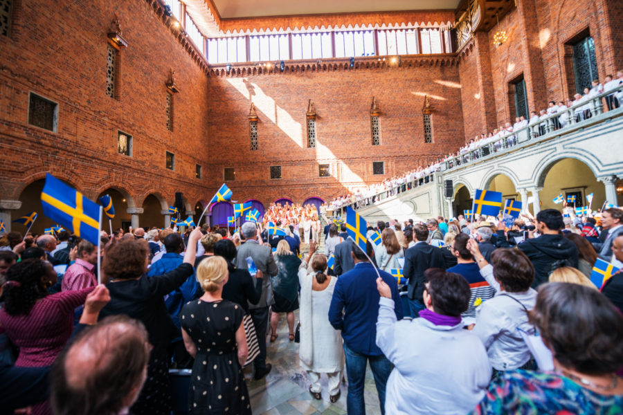 Greeting Ceremony Foto: Simon Paulin/imagebank.sweden.se