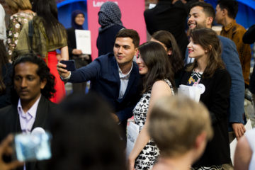Previous SI scholarship holders at the Diploma Ceremony 2018.