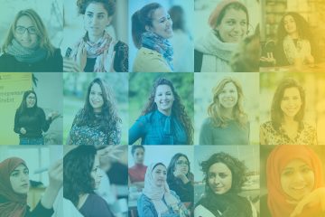 Bildkollage som föreställer olika kvinnor som alla deltagit i ledarskapsprogrammet She Entreprenuers.