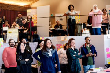 A group of participants in SI Leader Lab 2023.