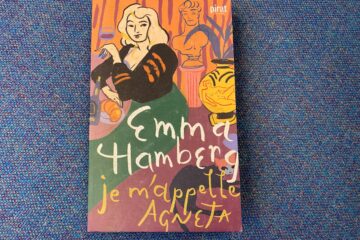 Omslaget till Emma Hambergs bok Je mápelle Agneta
