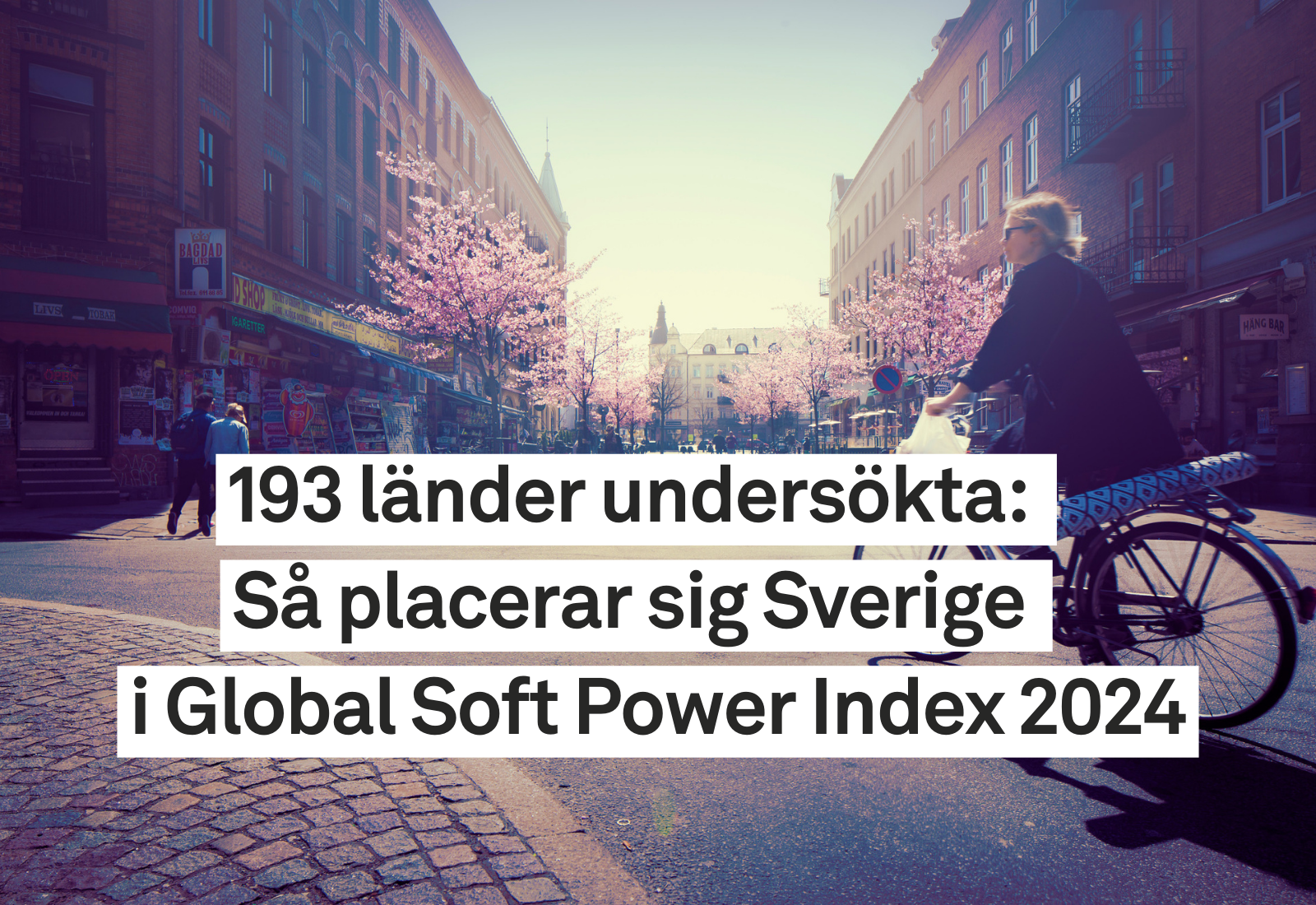 193 länder undersökta: Så placerar sig Sverige i Global Soft Power Index 2024