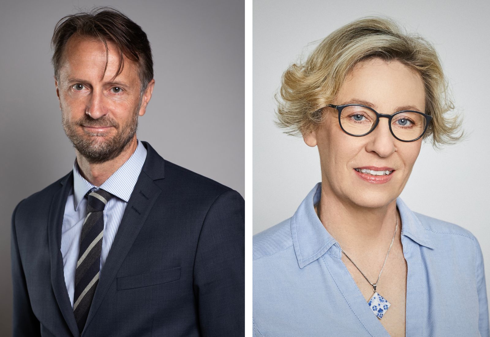 Foton på Andreas von Beckerath, Sveriges ambassadör i Polen, och Anita Ryng, Public Affairs Manager vid Ikea i Polen