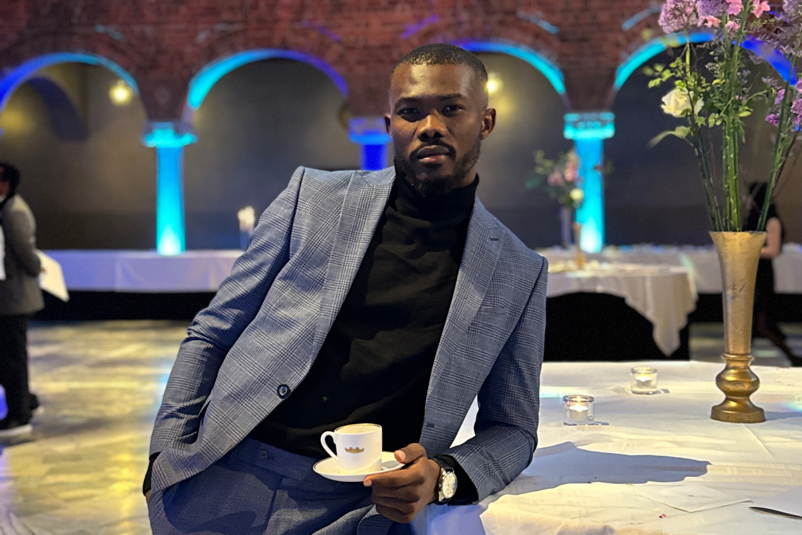 Picture of Damilola facing the camera.